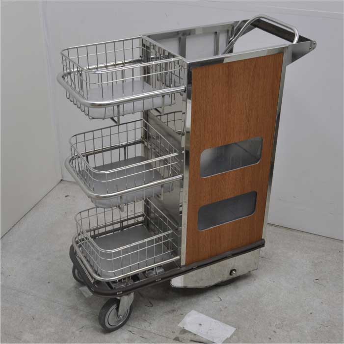 【中古】 車内販売車 新日本車輌 車内ワゴン車 移動 食事 飲み物 弁当 菓子 店舗什器【動産王】大阪☆送料無料