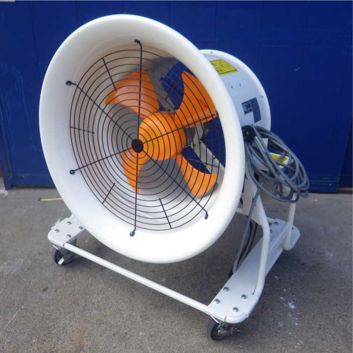 ツルミポンプ 業務用　ジェットファン　送風機　中古　動作確認済み r001_327.jpg