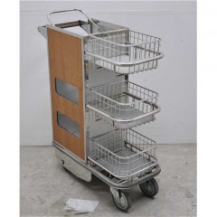【中古】 車内販売車 新日本車輌 車内ワゴン車 移動 食事 飲み物 弁当 菓子    店舗什器【動産王】大阪☆送料無料