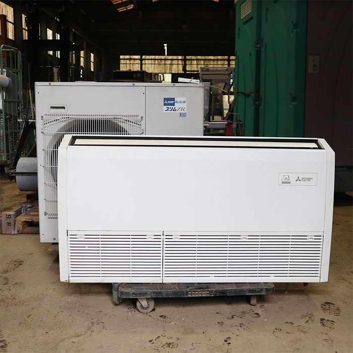 【中古】 天吊 パッケージエアコン PUZ-ZRMP80HA(外機) PC-RP80KA10(内機) 三菱電機 2015年    エアコン【動産王】千葉★引取限定