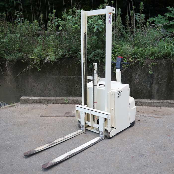 【中古】電動フォークリフト FX40SZB2 コレック KOLEC ウォーキーハイリフト 【動産王】千葉☆送料無料