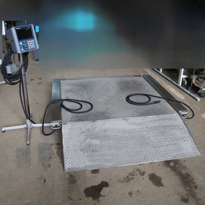 【中古】カゴ車重量計 S-LK DIX-2001 寺岡精工 2019年 デジアイズ はかり スケール  【動産王】千葉☆送料無料