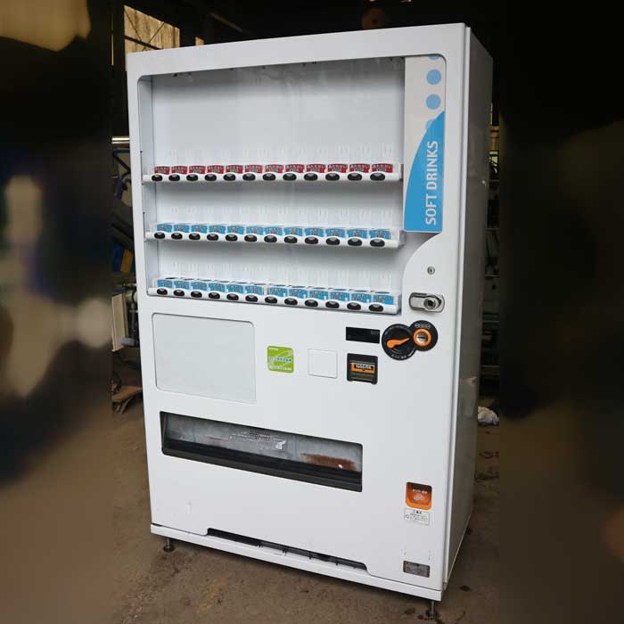 中古】缶・ボトル飲料自動販売機 CVA-YN5330SU サンデン 2011年 SANDEN 