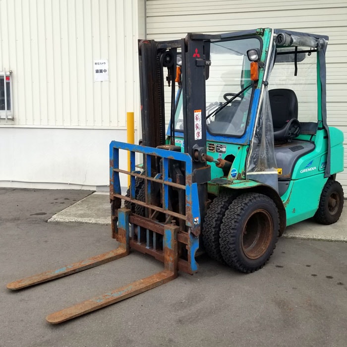 【中古】フォークリフト FGE25T ニチユ三菱フォークリフト 2013年 2.5t ガソリン  【動産王】千葉☆送料無料