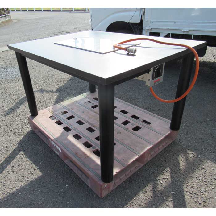 【中古】浜焼きロースターテーブル DX-36 山岡金属工業 2012年式 LPガス   現状渡し【動産王】仙台★引取限定