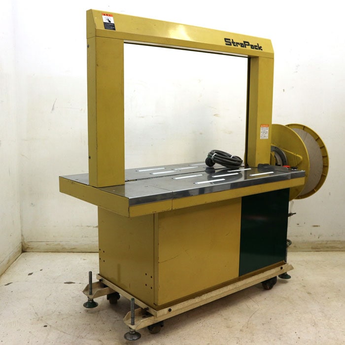 【中古】自動梱包機 RQ-8LB STRAPACK 2011年 底床 PPバンド  【動産王】千葉☆送料無料