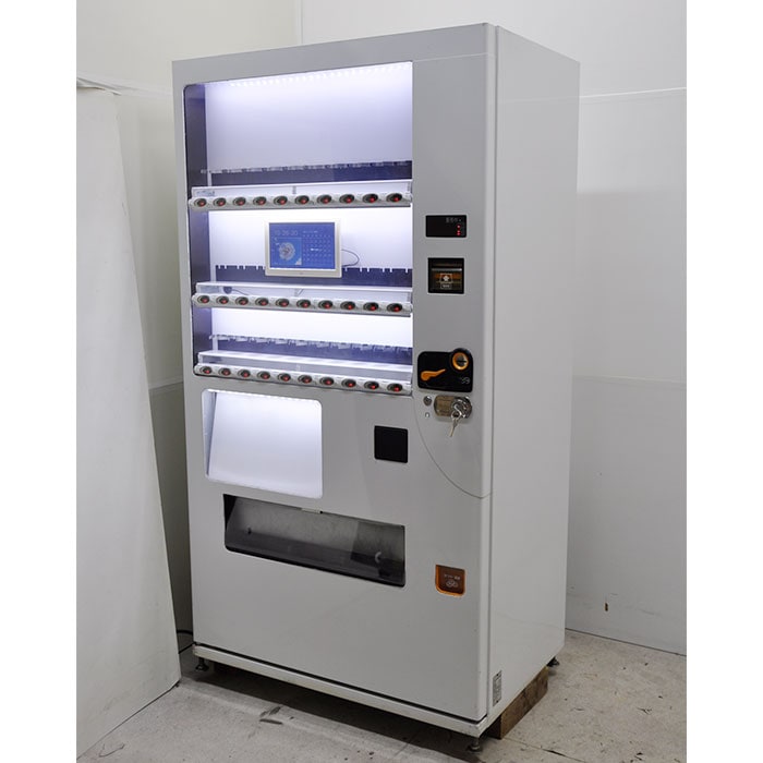 【中古】自動販売機 KB252A5P2BHPYL-W クボタ 2015年 缶 ボトル 飲料 【動産王】大阪☆送料無料