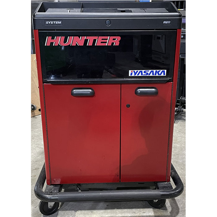 【中古】アライナーウォールマウント ホイールアライメント R811-600R/DSP-600 イヤサカ 現状渡し【動産王】名古屋☆送料無料