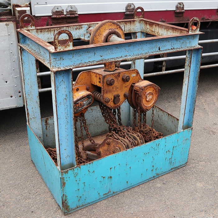 【中古】チェーンブロック 20t M3B-885 キトー KITO 現状渡し【動産王】千葉☆送料無料