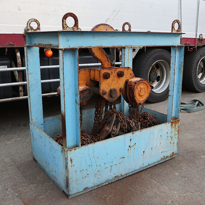 【中古】チェーンブロック 20t M3B-890 キトー KITO 現状渡し【動産王】千葉☆送料無料