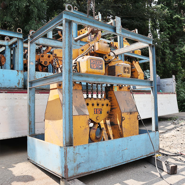 【中古】電気チェーンブロック ER150S キトー KITO 15t 現状渡し【動産王】千葉★引取限定