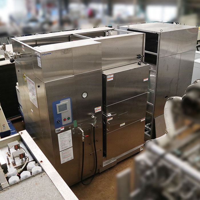 【中古】蒸煮冷却機 CS-100N 三浦工業 2014年 miura ミウラ 給食 ジャンク【動産王】千葉☆送料無料
