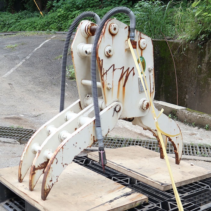 中古】ホワイトフォーク 解体用つかみ機 FGF30 古河ロックドリル 2016