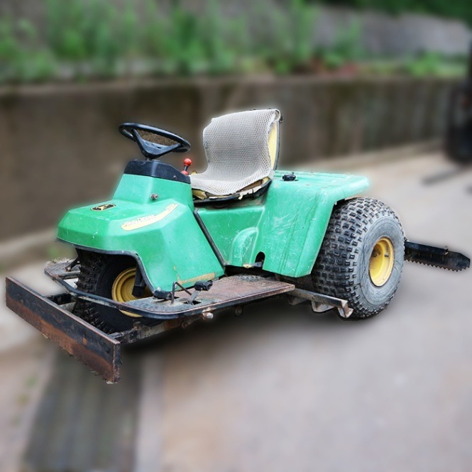 【中古】ジョンディア バンカー＆フィールドレーキ 1200A JOHN DEERE 4サイクル空冷単気筒 2004年【動産王】千葉★引取限定