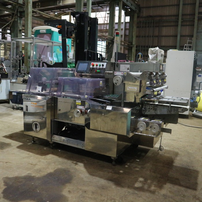 【中古】弁当包装機 FW3451ANB フジキカイ FB800S K&U シュリンクトンネル 2008年【動産王】千葉☆送料無料