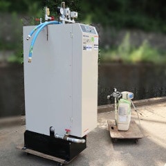 【中古】電気ボイラー ME型 ME-30 MS-5軟水装置 三浦工業 2010年【動産王】千葉☆送料無料