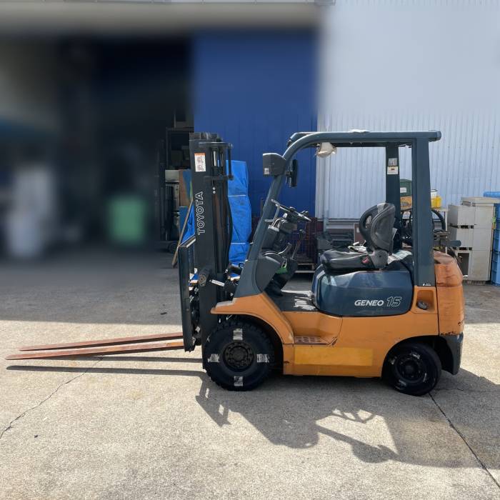中古】フォークリフト geneo 7FG15 ガソリン・LPガス トヨタ 2005年 中古】フォークリフト geneo 7FG15 ガソリン・LPガス トヨタ 2005年