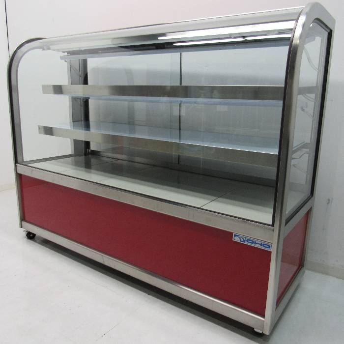 冷蔵ガラスショーケース OHGU-T-1500B 大穂製作所 2010年 ショーケース