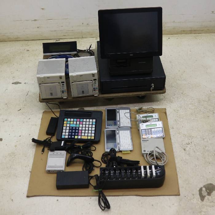 中古】POSターミナル QT-200 東芝テック 2018年 POSレジ プリンター一