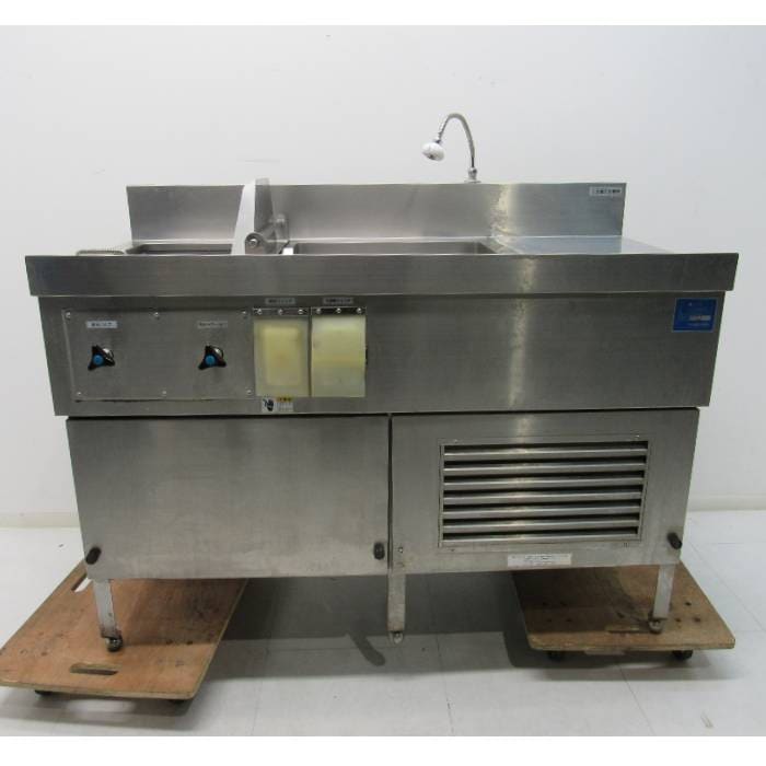 ヤ取終了3/13】≪yt1147ジ≫ 富士工業所 麺シンク FS-14070ALFC 幅