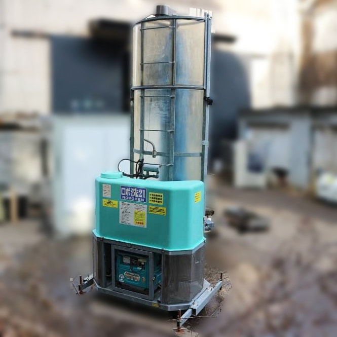 中古】ダイホウ西日本 ロボ洗21 大型車両用洗車機 ヤンマーG2400S