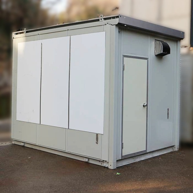 プレハブ　2坪　エアコン付き　ユニットハウス　三協フロンティア製 プレハブ 2坪 エアコン付き ユニットハウス 三協フロンティア製