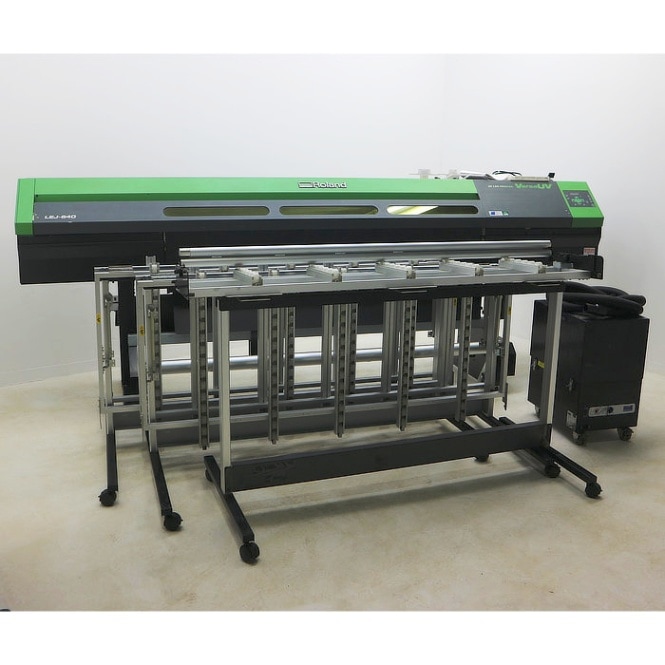 中古｜UV-LEDプリンターのVersaUV LEJ-640 大判プリンター ローランド Roland 2017年 業務用｜動産王｜千葉｜送料無料