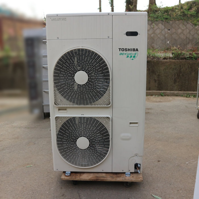 中古】インバータ冷凍機 東芝 TAM501AB-SV 2022年 屋外設置形 プレハブ