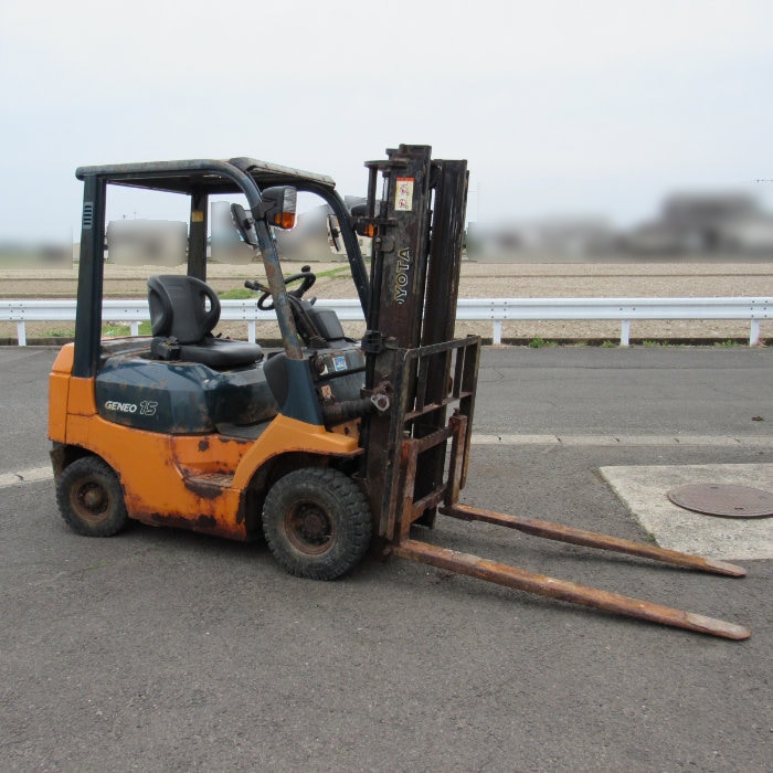 中古】フォークリフト GENEO15 02-7FFGL15 トヨタ 2006年式 現状渡し  
