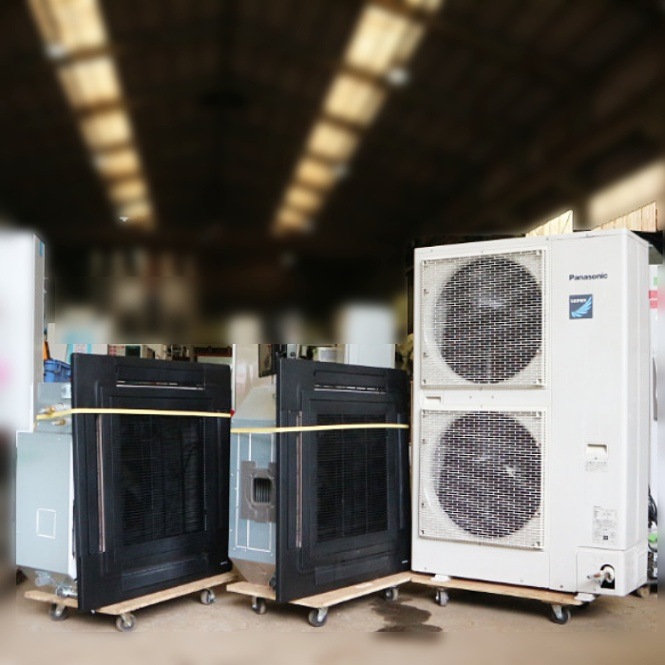 業務用エアコン日立製　200V  　1989年製　中古 業務用エアコン日立製 200V 1989年製 中古