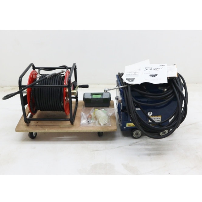 【中古】 防音型 エンジン式 高圧洗浄機 精和産業 JC-1513SLN ジェットクリーン 超小型 【動産王】千葉☆送料無料