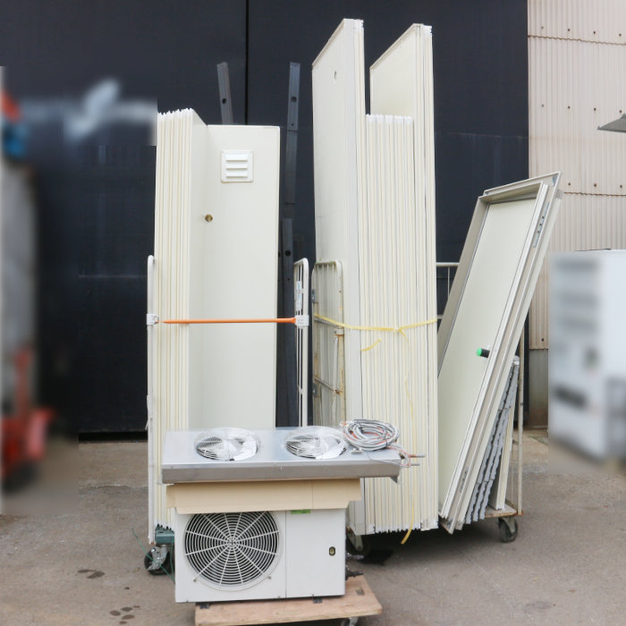 中古】プレハブ冷蔵庫1.5坪 ホシザキ 2014年 ユニット HUS-11RA