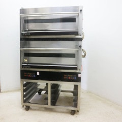 中古】 二段 FO-2 オーブン デッキオーブン Forno TSUJI-KIKAI ツジ