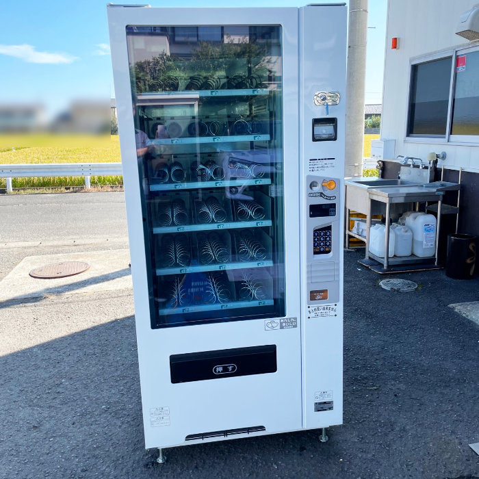 【中古】 物販自動販売機 KV-VSH18TA サンデン 2011年 食品 物販 店内 【動産王】宮城☆送料無料