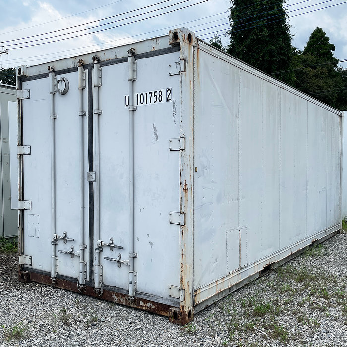 【中古】 20フィート 冷凍コンテナ リーファコンテナ 三菱 冷却ユニット CPE52 1993年 【動産王】☆送料無料