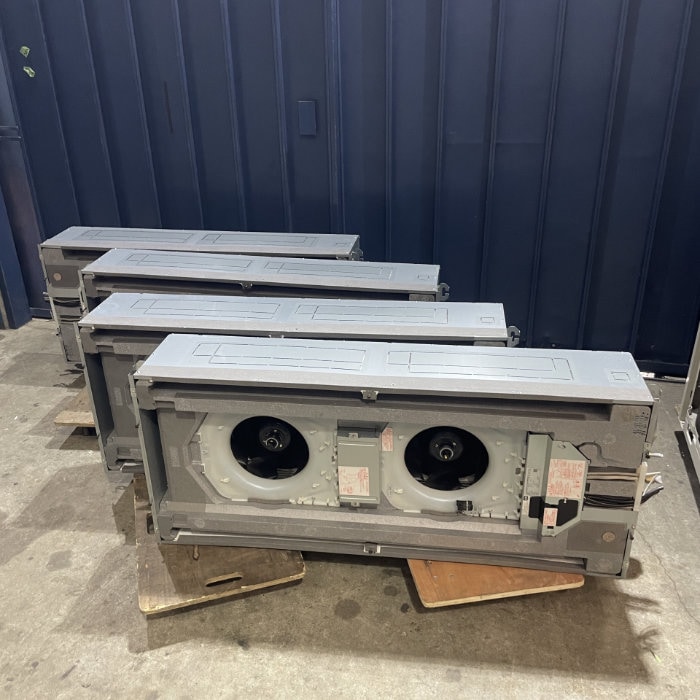 中古|天カセエアコン 12馬力 内機4台FXYCP90MC 外機RQYP335DA ダイキン 2018年 業務用 天井カセット|動産王|愛知|引取|送料別