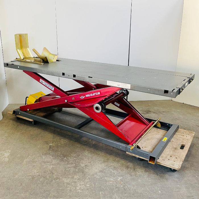 中古】O.T.K バイクリフト NS105 エアーポンプ P-850A 油圧ポンプ