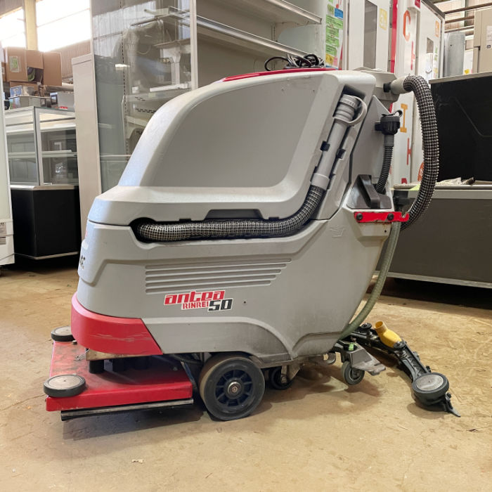 【中古】 床洗浄機 業務用 ANTEA50BTO リンレイ 20インチスクエア型 自動式 【動産王】千葉☆送料無料