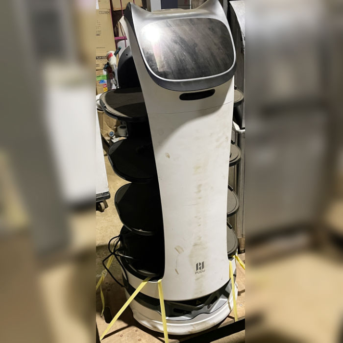 【中古】 ネコ型スマート配送ロボット PUDU Bella Bot 2021年 配膳ロボット 【動産王】千葉☆送料無料