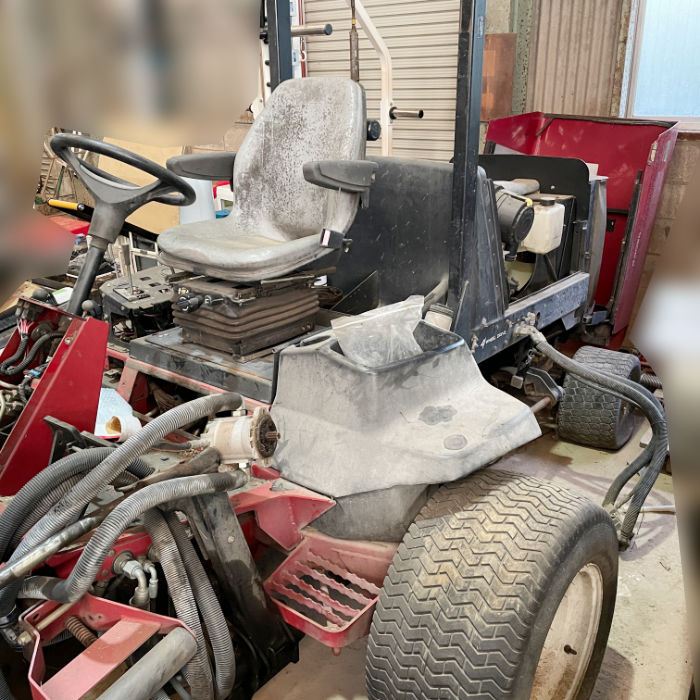 中古】 グランドマスター 芝刈り機 TORO 4500D 2008年 軽油 【動産王 