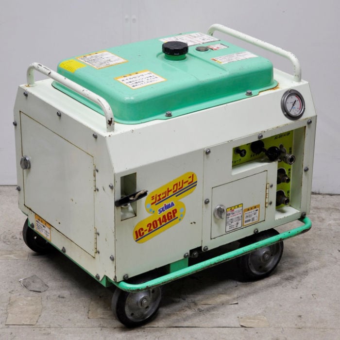 【中古】 高圧洗浄機 ジェットクリーン JC-2014GP 本体のみ 精和産業 2018年頃 ガソリンエンジン 【動産王】大阪☆送料無料