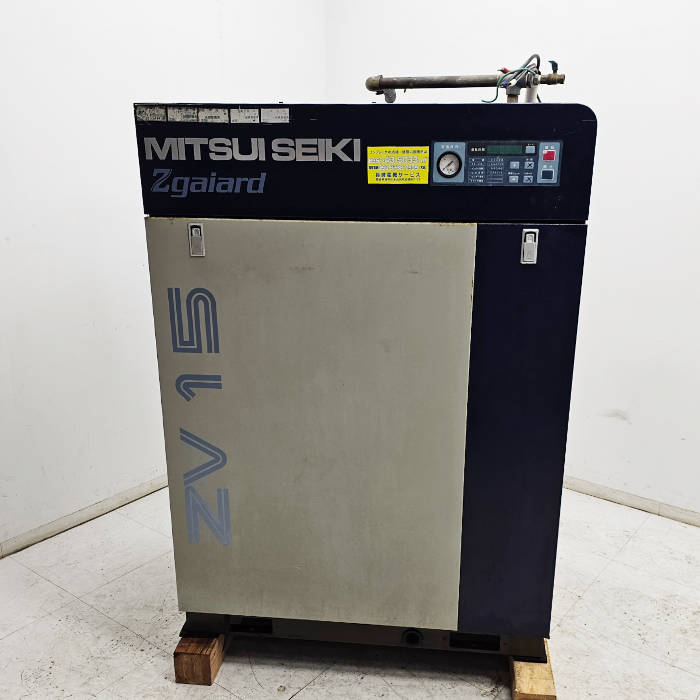 【中古】 インバーターコンプレッサー 三井精機 2013年 ZV15AS4-R 【動産王】福岡☆送料無料