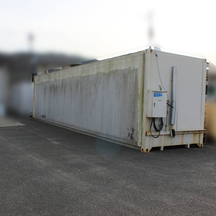 中古|冷凍コンテナ 40フィート 2011年 40ft コンテナ 別置型 物置 保管場所 輸送 |動産王|福岡|送料無料