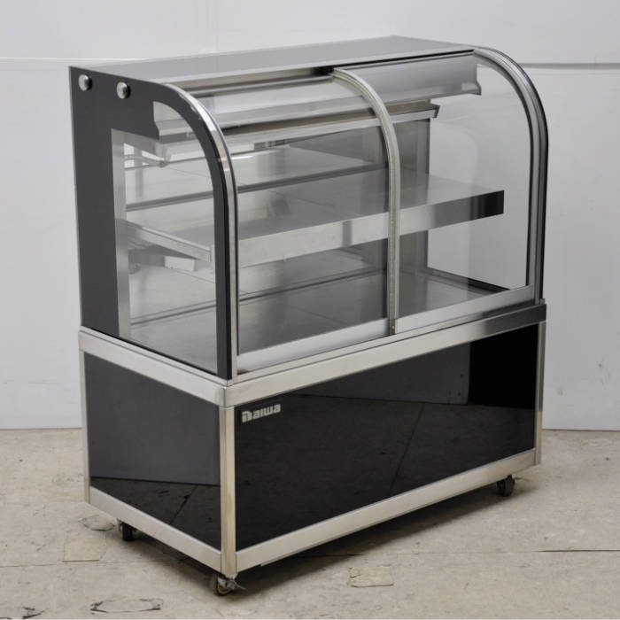 【中古】 小型冷蔵対面ショーケース KN301F2 大和冷機 2017年 100V ケーキケース 前引戸 【動産王】大阪☆送料無料