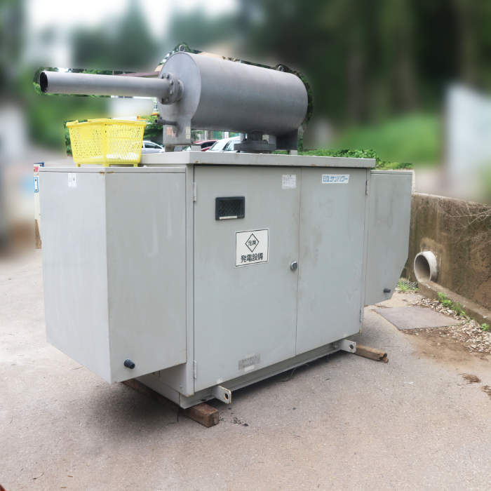 【中古】 ディーゼルエンジン発電機 K2SDE-55H 日立製作所 2006年 発電機 【動産王】千葉☆送料無料