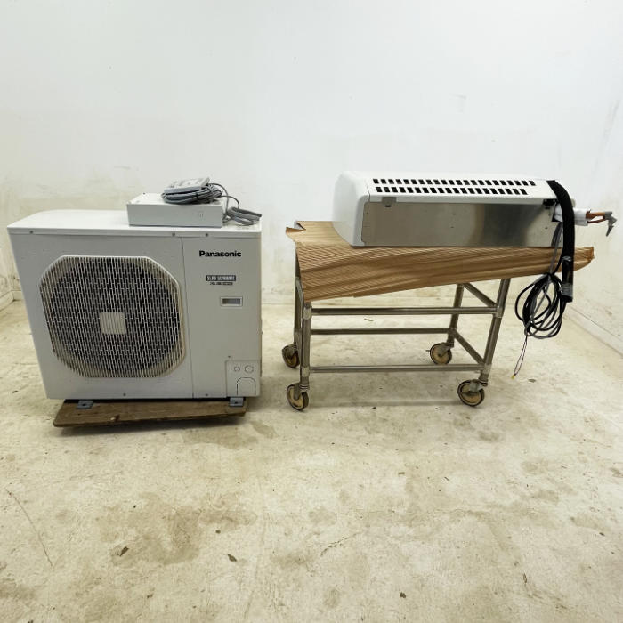【中古】 プレハブ冷却ユニット(ユニットのみ) 外)PCU-SK200LU 内)PCU-SK200LE パナソニック 2021年 ユニット 【動産王】千葉☆送料無料