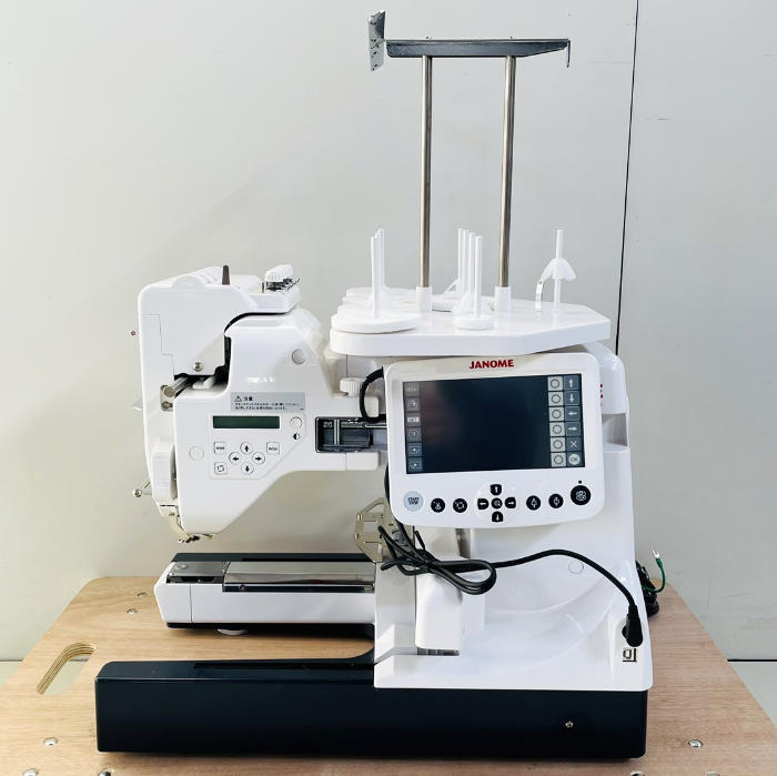 中古|ネーム刺しゅう機 NS40 770型 ジャノメ 2018年 1頭4針|動産王|北海道|引取|送料|
