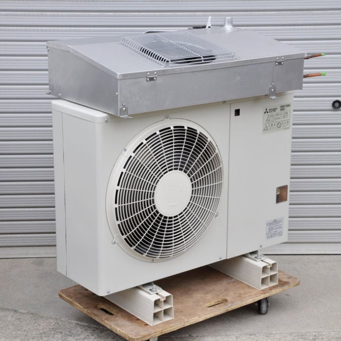 【中古】 プレハブ冷蔵ユニットセット 三相200V 室内機 UCL-T1THA 室外機 ERA-RT08A 三菱 2023年 1坪用 【動産王】大阪☆送料無料