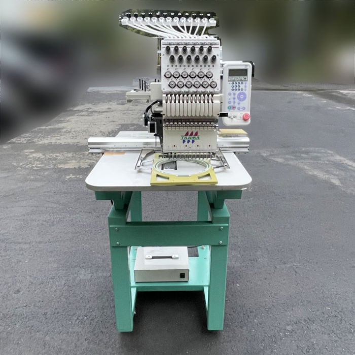 中古|単頭式刺繍機 TEJT-II C1201 タジマ 刺繍機 刺しゅうミシン|動産王|千葉|送料無料