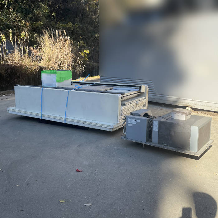 中古｜プレハブ冷蔵庫 1坪 RU-R8MF1 日立 2015年 プレハブ 冷蔵庫 業務用 ｜動産王｜千葉｜送料無料